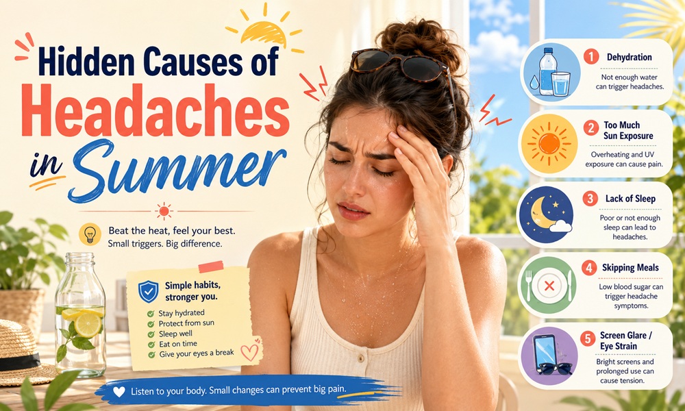 Hidden Causes of Headaches in Summer (Beyond the Obvious Heat)